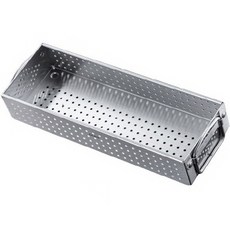 편스토어 CCKO 타공 스텐 수저통 중, 실버, 1개 주방용품/수저통/수저받침 반품 최저가 12,590원