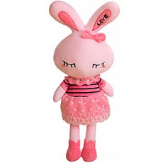 해솔 러브 토끼 안고자는 수면 인형, 핑크, 1개 완구/취미/신생아/영아완구 반품 최저가 7,200원