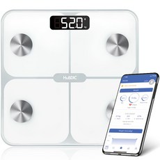 휴비딕 13 in 1 디지털 체지방 체중계, HBF-2200BT, 혼합색상, 1개 헬스/건강식품/홈트레이닝 반품 최저가 18,900원