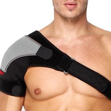 리치덕 숄더 어깨보호대 이중패드 오른쪽 블랙그레이, 1개 헬스/건강식품/홈트레이닝 반품 최저가 9,450원