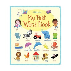 My First Word book, Usborne 출산/유아동/유아동도서 반품 최저가 6,790원