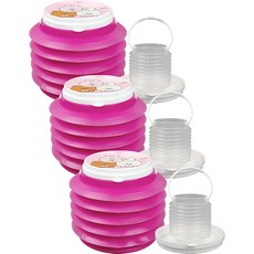 아이비스 하나더 자바라 물통 3p, 핑크(12072) 문구/오피스/미술/화방용품 반품 최저가 6,500원