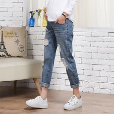 캐주얼 편안한 데님 임산부 청바지 출산/유아동/임부/태교용품 반품 최저가 20,830원
