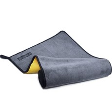 옵시디언 차량용 800GSM 극세사 세차타월 드라잉 버핑 대형, 그레이 + 옐로우, 1개 자동차용품/세차/카케어 반품 최저가 4,070원