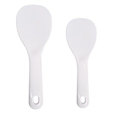 엠보싱 위생주걱 1호 + 2호 세트, 화이트, 1세트 주방용품/주방조리도구 반품 최저가 5,000원