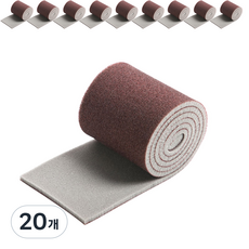 모나코올리브 소프트 앤 스크럽 양면 잘라쓰는 매직샤인폼 롤 1m, 20개, 1개입 주방용품/주방잡화 반품 최저가 50,920원