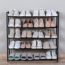 다용도 5단 신발 수납장 블랙, 1개 생활용품/수납/정리 반품 최저가 12,600원