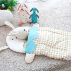 베베야 애니멀 유아 침낭형 이불세트, 레빗 출산/유아동/유아동침구 반품 최저가 10,290원