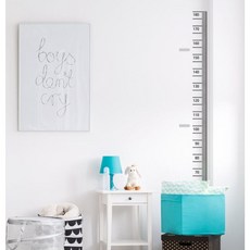 꿀밤 심플 키재기 왼쪽숫자 포인트스티커, 블랙 출산/유아동/유아가구/인테리어 반품 최저가 4,990원