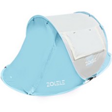 조엘리 마카롱 원터치 텐트, 마카롱 블루, 3~4인용 스포츠/레저/캠핑전문관 반품 최저가 48,560원