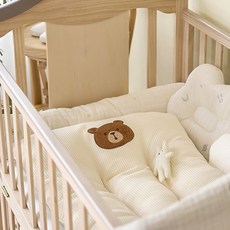 에시앙 모데즈 웨건 사용 가능 휴대용 아기침대 + 3중 거즈 블랭킷 랜덤발송 세트, 앙곰 출산/유아동/유아동침구 반품 최저가 21,570원