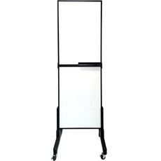 금강칠판 자석2단보드 화이트 앤 화이트 폴더이동식 거치대, 알루미늄 문구/오피스/학용품/수업준비 반품 최저가 113,960원