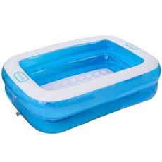 펀엔베이비 베란다 에어쿠션 유아풀장, 블루 + 화이트, 1개 완구/취미/물놀이/계절완구 반품 최저가 25,870원