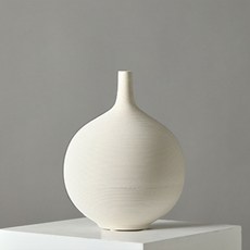 마쉬매리골드 줄무늬 클래식 세라믹 화병 C, 화이트 완구/취미/수집품 반품 최저가 11,080원