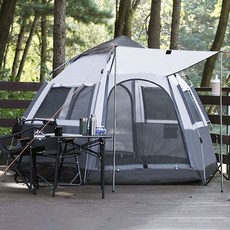 어반캠퍼 원터치 육각 텐트, 알파인화이트, 5-6인 스포츠/레저/낚시 반품 최저가 72,270원