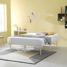 지누스 디럭스 스마트베이스 침대 프레임 싱글, 화이트 홈인테리어/침실가구 반품 최저가 91,580원