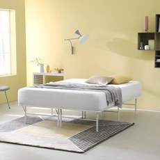 지누스 디럭스 스마트베이스 침대 프레임 슈퍼싱글, 화이트 홈인테리어/침실가구 반품 최저가 107,380원