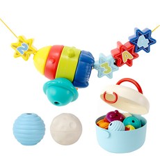 해피플레이 우주여행 실꿰기 놀이세트, 1세트 완구/취미/STEAM완구 반품 최저가 8,290원