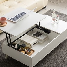 잉글랜더 뉴포트 LPM 투톤 리프트 테이블 방문설치, 화이트 undefined/undefined 반품 최저가 89,310원