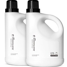살림백서 실내건조 일반용 세탁세제 본품, 2.7L, 2개 생활용품/액체세제 반품 최저가 17,900원