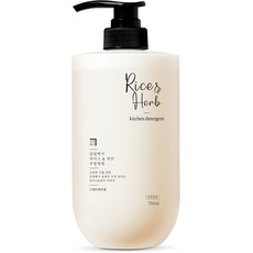 살림백서 라이스 앤 허브 주방세제 스위트허브향, 1개, 750ml 생활용품/청소/주방세제 반품 최저가 5,070원