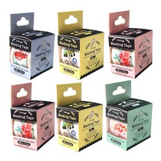 데코 마스킹테이프 30mm, 6개, 랜덤발송 문구/오피스/학용품/수업준비 반품 최저가 10,200원