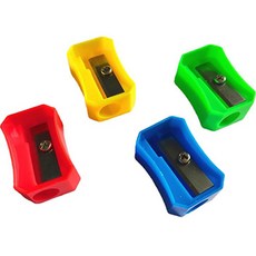 좋은양품 휴대용 미니 연필깎이, 랜덤발송, 4개 문구/오피스/필기류 반품 최저가 6,660원