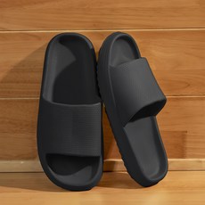 지베아 실내 거실화 슬리퍼, 블랙, 1개 홈인테리어/카페트/쿠션 반품 최저가 3,930원