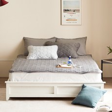 파미지오 기능성 양면 침대패드, 차콜 홈인테리어/FW 침구샵 반품 최저가 14,160원