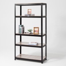 코멧 무볼트 조립식 앵글 선반 5단 900*400*1800mm, 블랙 홈인테리어/가구 반품 최저가 49,990원