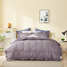 구스앤홈 허니 프릴 폴란드 70 구스 이불 1000g, 브라운 홈인테리어/침구 반품 최저가 130,760원