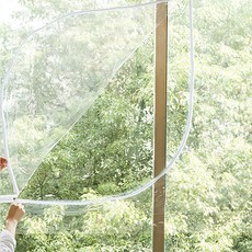 바자 지퍼식 창문방풍비닐 소 홈인테리어/방풍비닐 반품 최저가 4,550원