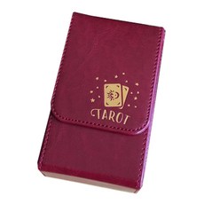네오린 휴대용 가죽 타로카드, 레드, 1개 완구/취미/보드게임 반품 최저가 8,810원