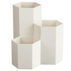 프랑디르 육각 색연필 꽂이, 화이트, 1개 문구/오피스/사무용품 전문관 반품 최저가 4,900원