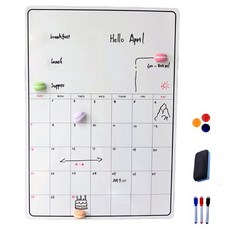 베러홈 냉장고용 자석 캘린더 메모보드 + 보드마카 3종 + 지우개 + 자석핀 3종 세트 BSH00, 고무재자기 + PET 완구/취미/학습완구/교구 반품 최저가 11,640원