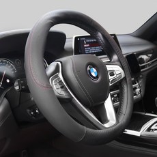 지엠지모터스 파보르 리얼그립 스티치 가죽 핸들커버, 파보르 블랙 자동차용품/인테리어 반품 최저가 11,090원