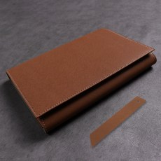 아바 사피아노 오픈형 북커버 XS, 초콜릿 브라운(북커버), 랜덤발송(북마크), 1개 문구/오피스/사무용품 전문관 반품 최저가 9,020원