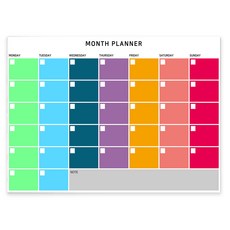 강화유리 칼라 월플래너 화이트보드 문구/오피스/학용품/수업준비 반품 최저가 84,270원