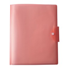 민생득템 투명한 A3 파일 보관함 버클 20쪽, 1개, 투명레드 문구/오피스/학용품/수업준비 반품 최저가 5,740원