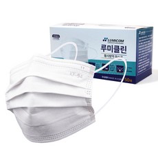 루미컴 루미클린 황사방역 대형 KF94, 50개입, 1개, 화이트 헬스_건강식품/건강/의료용품 반품 최저가 8,930원