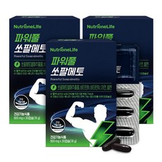 뉴트리원 파워풀 쏘팔메토, 30정, 3개 헬스/건강식품/건강식품 반품 최저가 39,900원
