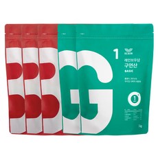 레인보우샵 베이킹소다 베이직 1kg x 3p + 구연산 베이직 1kg x 2p 리필 파우치 타입 세트, 1세트 생활용품/청소/주방세제 반품 최저가 14,900원