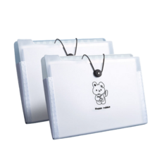 민생득템 귀염뽀짝 여러 파일 보관 가능한 파일 케이스 10, 혼합색상, 1개 문구/오피스/바인더/파일 반품 최저가 6,770원