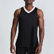 남성용 브이 배색 넥라인 스포츠 캐주얼 민소매 티셔츠 스포츠/레저/남성스포츠의류 반품 최저가 3,720원