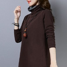 따뜻하고 심플한 하이 넥 무지 임산부 스웨터 출산/유아동/임부/태교용품 반품 최저가 12,450원