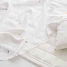 유트러스 자수 풍기인견 냉감 겹이불, 올리브 출산/유아동/유아동침구 반품 최저가 27,980원