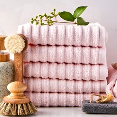 소프트터치 데일리 퓨어 수건 115g 30수 면사, 핑크, 5개 홈인테리어/수건/타월 반품 최저가 10,080원