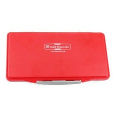 조르조네 고체형 수채화 물감 워터브러쉬 레드케이스, 36색 문구/오피스/미술/화방용품 반품 최저가 6,580원