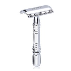 코메리 클래식 안전 양날 실버면도기 B0593, 1개입, 1개 생활용품/면도기/날 반품 최저가 27,600원