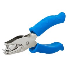 므라반 집게형 펀치 블루 6mm, 1공, 1개 문구/오피스/사무용품 전문관 반품 최저가 5,050원